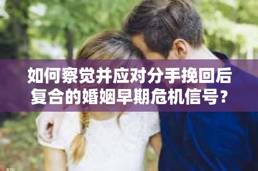 如何察觉并应对分手挽回后复合的婚姻早期危机信号？