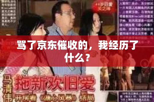 骂了京东催收的，我经历了什么？