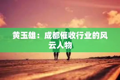 黄玉雄：成都催收行业的风云人物