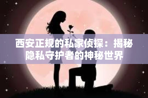 西安正规的私家侦探：揭秘隐私守护者的神秘世界