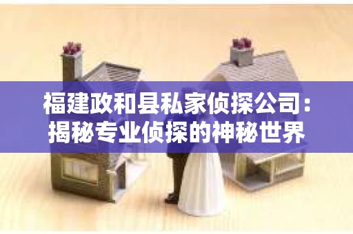 福建政和县私家侦探公司：揭秘专业侦探的神秘世界