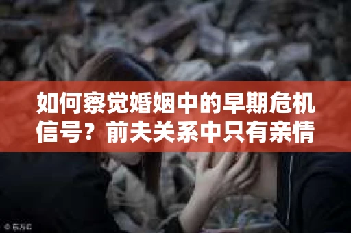 如何察觉婚姻中的早期危机信号？前夫关系中只有亲情还能挽回吗？